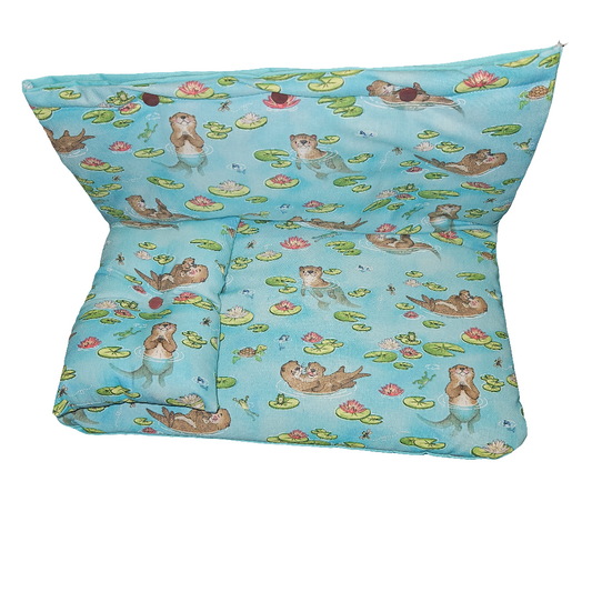 Day Bed Cover + Pillow Cotton (Otters)