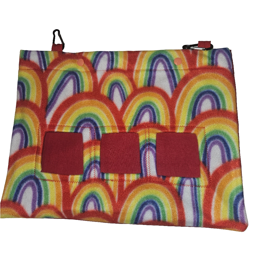 Hay Bags Large - Fleece (Rainbow)