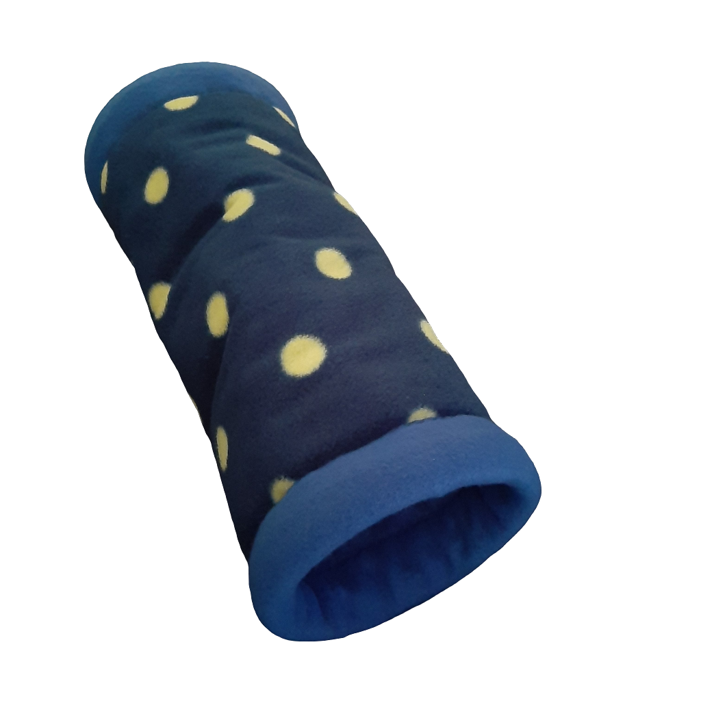 Tunnel Extra Long- Polar Fleece (Blue Spots)