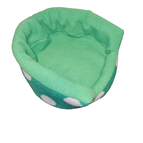 Cuddle Cups - Fleece (Green Spots)