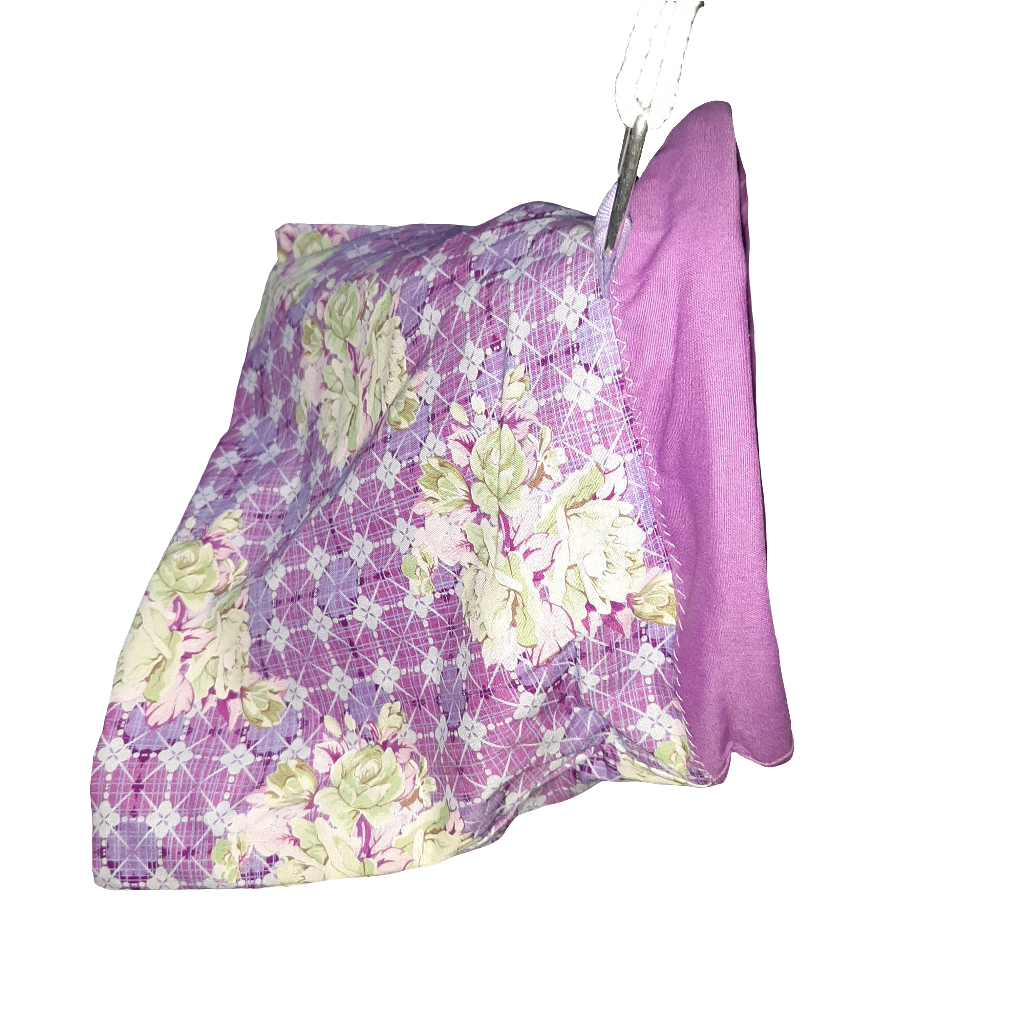 Cuddle Sack - Cotton (Purple Floral)